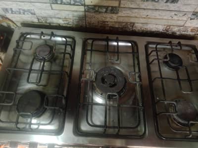 5 stove gas oven with grill | urgent sale