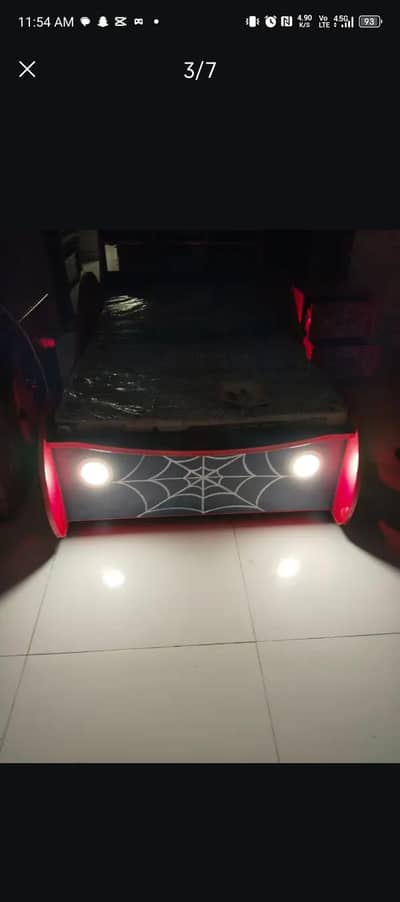 spider man kids bed