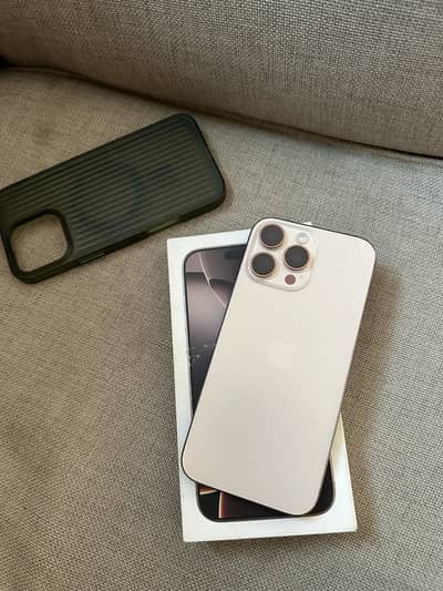 Iphone 16 pro max 256gb Desert titanium LLa pta approved