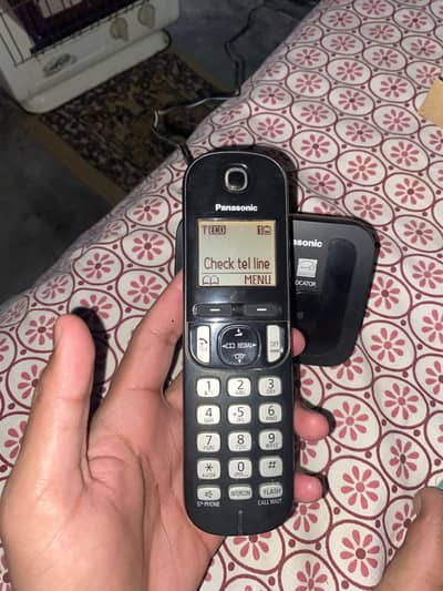 Panasonic digital cordless phone 10/9 condition used