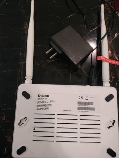 D-Link DSL-2750U WiFi Router (PTCL) – With Adapter