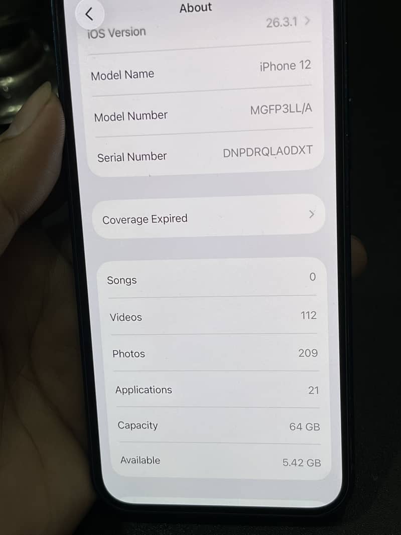 iPhone 12 Sim lock 7