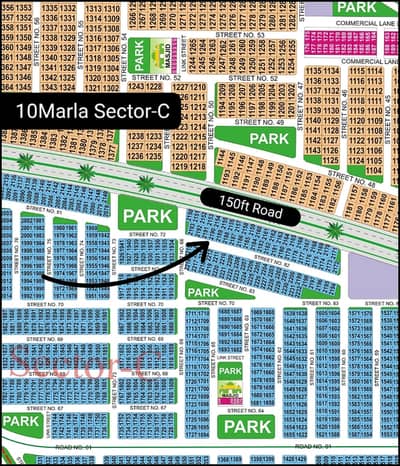 10Marla 150ft Road Back Location Plot Available For Sale
