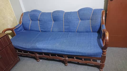 Sofa Set, Dining Table & Cupboard