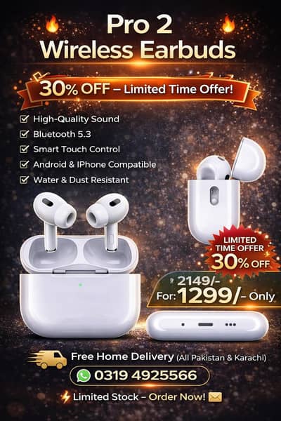 Pro 2 Wireless Earbuds