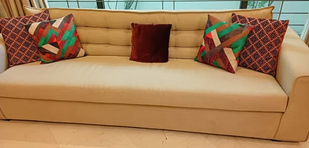 Interwood Jovo Sofa Set 4+2+1 – Excellent Condition