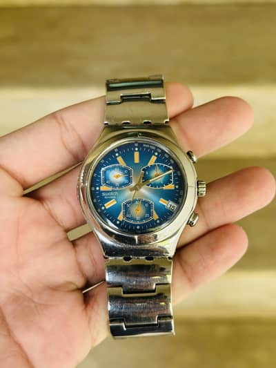 Swatch Swiss Made Men’s original Watch 41mm Dial 9/10 condition