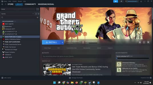 GTA V - Steam Games for sale