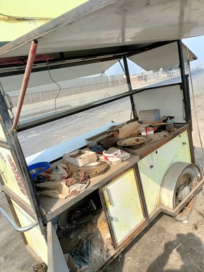 برگر شوارما اور فنگر چپس کا مکمل سیٹ اپ برائے فروخت