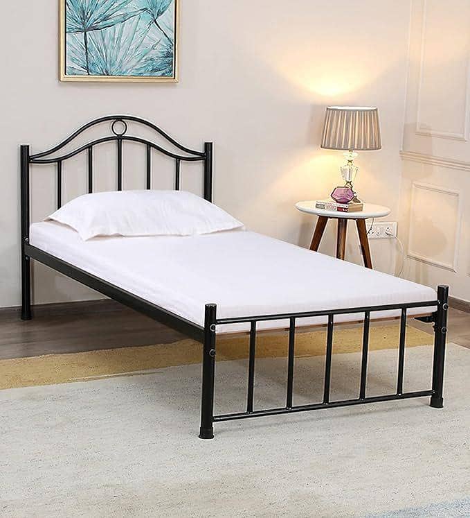 single iron bed 1