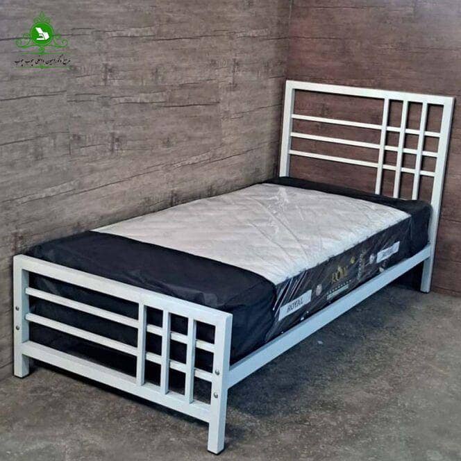 single iron bed 2
