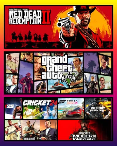 GTA 5 +MANY PC GAMES ALL OVER PAKISTAN INSTALLATION KRWAYE