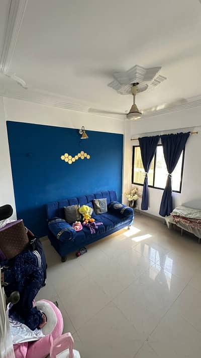 In North Nazimabad Block K 2 Bed Rooms And Drawing Separate Entrance Boundary Wall Project On Reasonable Price Flat For Sale