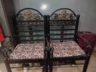 iron sofa set 5 seaters
