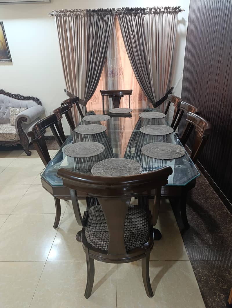 8 Chairs Dining Table 0