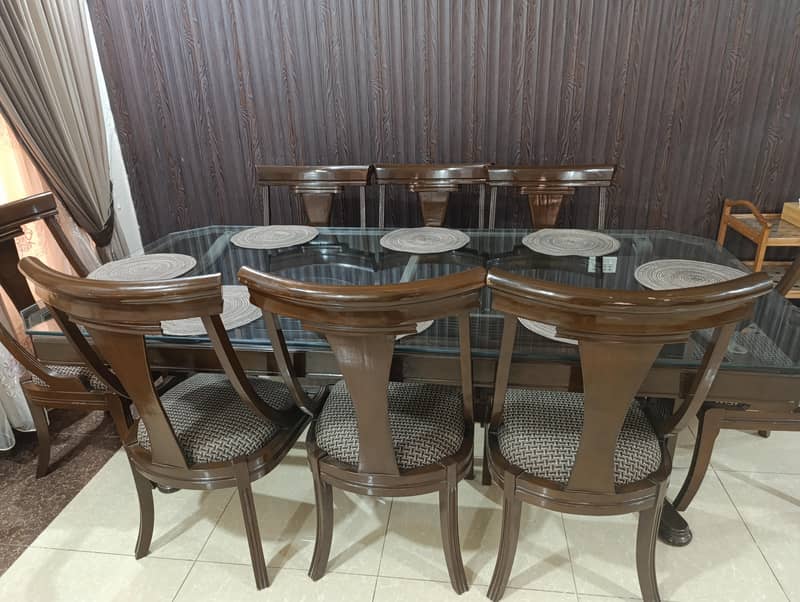 8 Chairs Dining Table 1