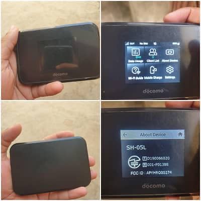 Docomo pocket.  Wifi japenese all sim working