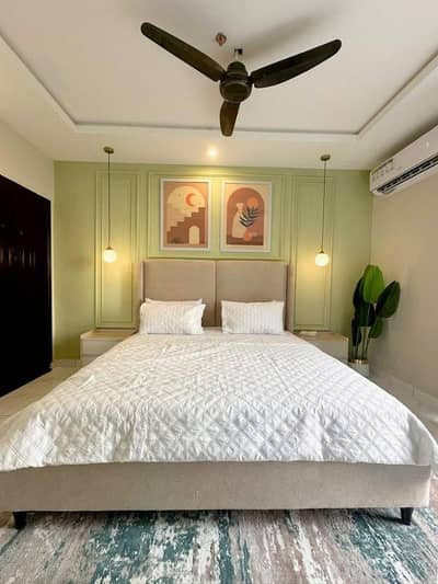 Per day one bedroom available for rent in e11 Islamabad