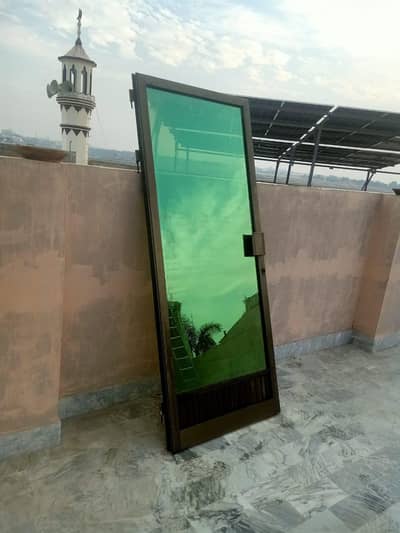 Aluminum Glass Office Door 34*7 ft. Modern Frame Strong Durable Door
