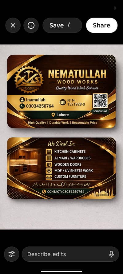 Carpenter-Kitchen,Wardrobe Wood ,Polish & Furniture Repairing Service