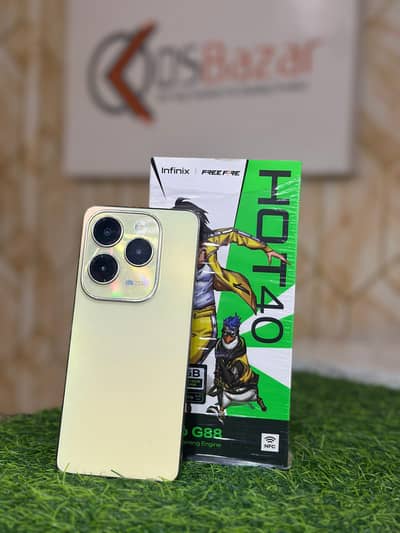 Infinix Hot 40 8gb Ram 256gb Storage With Box