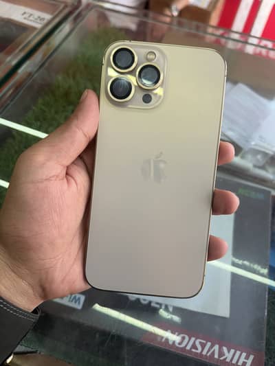 iPhone 13 Pro Max 256GB Gold – Excellent Condition | 89% Battery