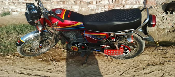 Honda 125 CG model 2011 documents clear