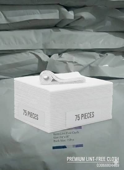 High Quality Lint Cloths for Pharma & Labs, Cleanroom Lint Free Cloths