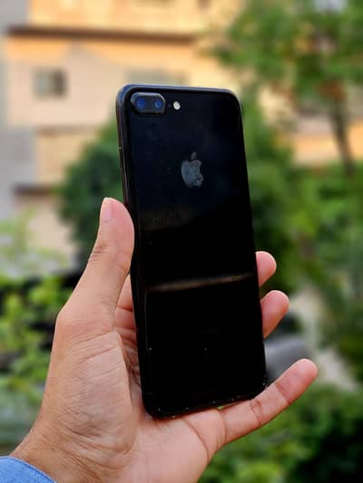 I phone 7 Plus (128) PTA Proved (Jet Black) Sale & Exchange Possibe