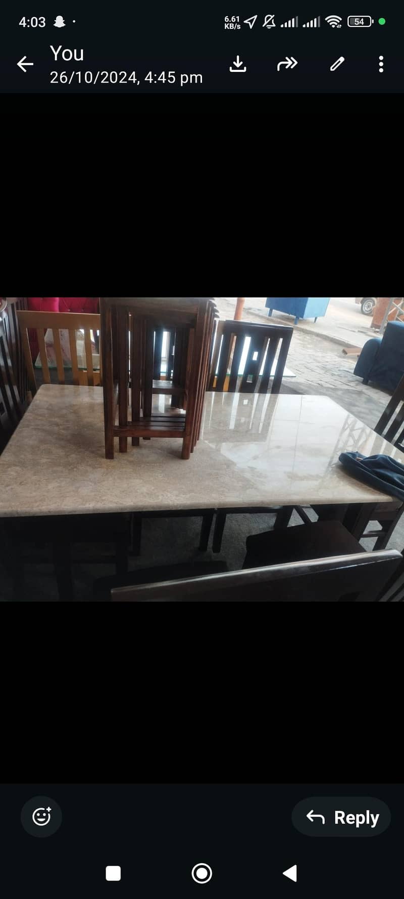 6-Seater Marble Top Dining Table | New Dining Table | Luxury Dining 2