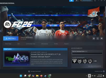 FC26 - Steam Games for sale