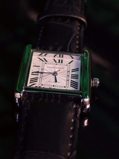 Cartier Tank Must - High Quality - Leather - Affordable price