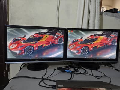 Dell 23" lcd monitor 2 qty