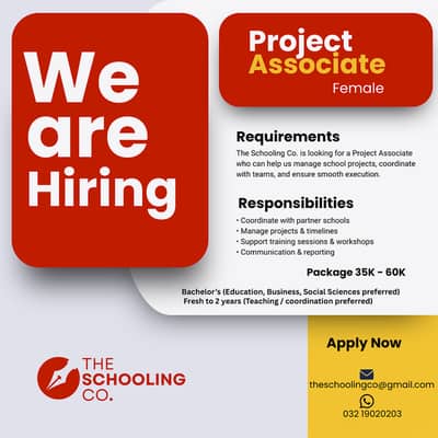 Project Associate (Female)