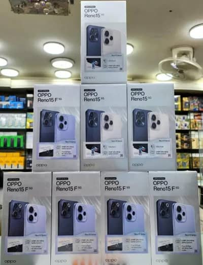 Oppo Reno 15 Pro 5G Box Pack/ Reno 15F / 14F / A6 / A6s A6x / A5 / A5i