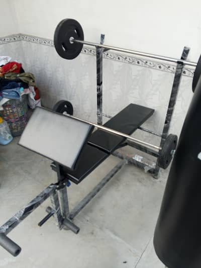 Incline bench press, 8 in 1 excersise.