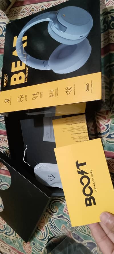 Headphones ANC Boost  headset (New) WhatApp 0345-010-22-91