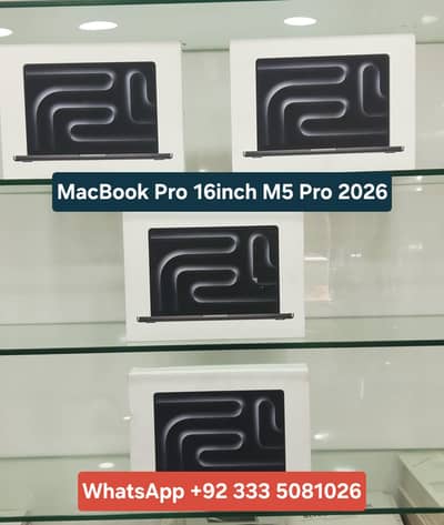 Apple MacBook Pro 2026 M5 Pro Chip 16inch