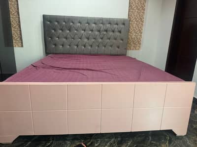 Beautiful bed only with a sofa