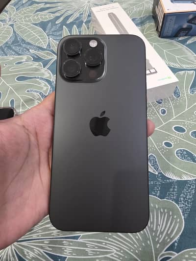 16 Pro Max 256GB LLA Black Non PT