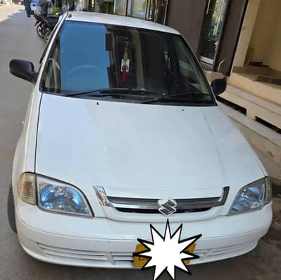 Suzuki Cultus 2015 White Color