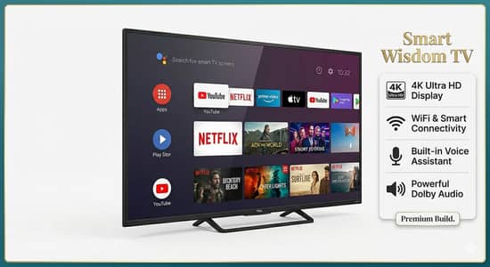 Smart wisdom tv |43 inches
