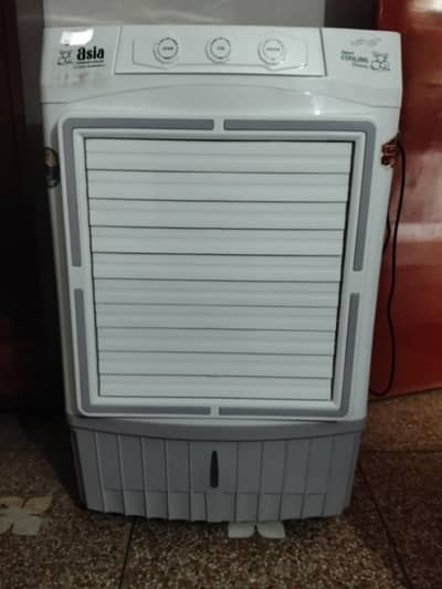 New Air Cooler of color White and Grey with Cooling Gels .
