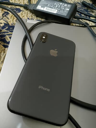 Iphone X Pta approved (256 gb with box )