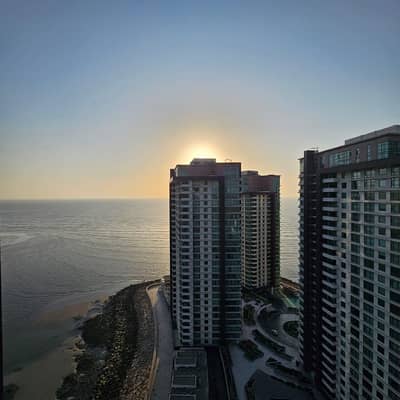 2-Bedroom Sea + Pool Facing Apartment For Sale | Reef Tower, Emaar Oceanfront | West Open