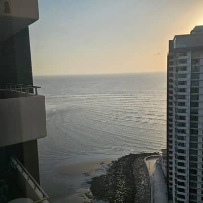 Luxury 1-Bed + Maid Reef Tower 1 Emaar Oceanfront Full Sea Facing West Open Ready to Move