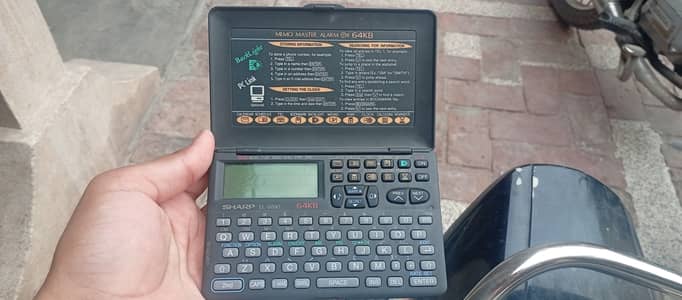 Vintage piece for schedule , saving addresses , phone numbers alarm cl