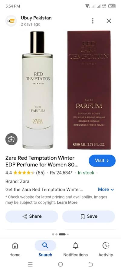 Red temptation by Zara