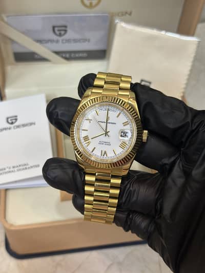 Pagani Design Daydate Automatic Men's Watch