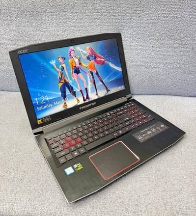 MSI PREDATOR (HELIOS 300) CORE  i7-7th Generation (GTX 1060) (6gb)